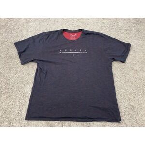 Hurley‎ T Shirt Men's  2XL XXL H2O-Dri Athletic Workout Active Tee